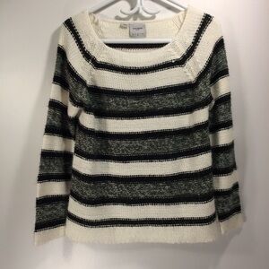Vero Moda Striped Knit Sweater Size Med